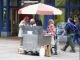 Burlington's infamous 'Hot Dog' Lady.  Click to enlarge.