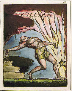 Wiliam Blake - plate from Milton