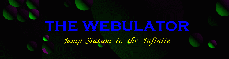 Welcome to The Webulator!