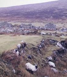 Deserted Village on Achill Island