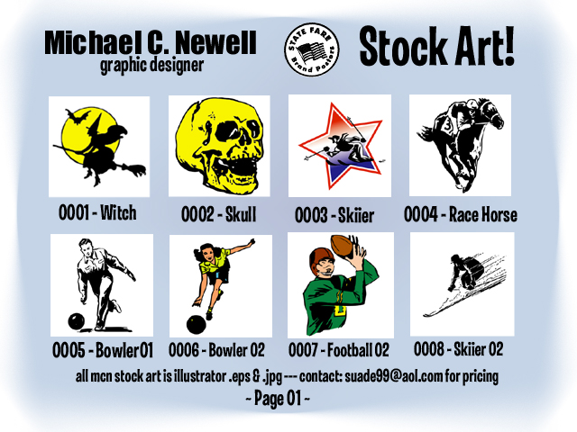 Michael C. Newell Stock Art