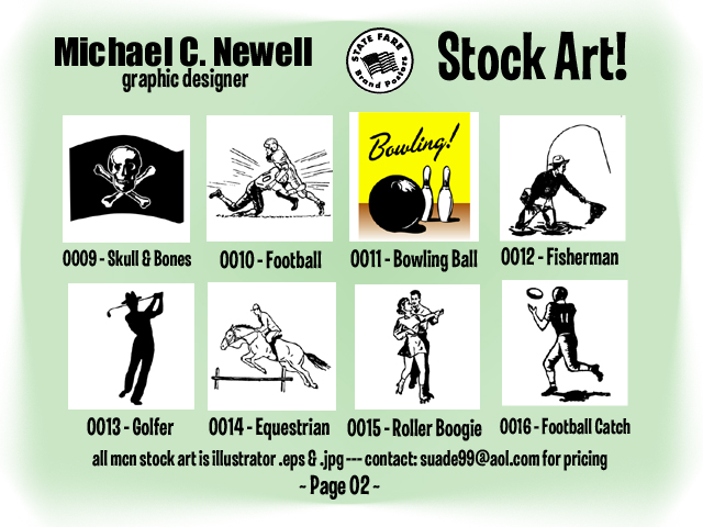 Michael C. Newell Stock Art