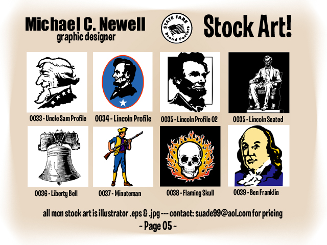 Michael C. Newell Stock Art