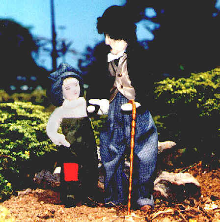 Chaplin e o Garoto no parque