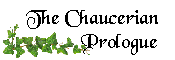 The Chaucerian Prologue