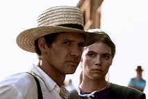 Image of Harrison Ford and Kelly Mc Gillis (faux Amish)