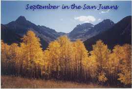 September in the San Juans