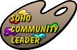 SoHo Community Leader Logo. Visit the SoHo Welcome Center