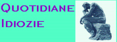 QUOTIDIANE IDIOZIE: on line!