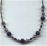 Lapis necklace #L-100