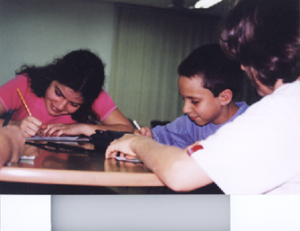 Oficina de Histrias em Quadrinhos - Biblioteca Pblica Municipal Josu Guimares - 2003.