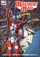 Machine Man - cover Barry Windsor-Smith