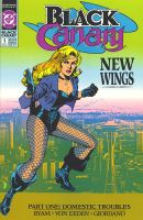 Black Canary #1 - cover by Trevor Von Eden/Dick Giordano