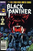 Black Panther #1 - cover by Denys Cowan