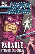 Silver Surfer: Parable - cover by Moebius