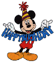 Birthday Mickey