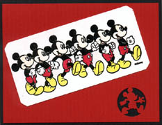 Mickey on a Card