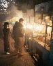 Steamy food stall