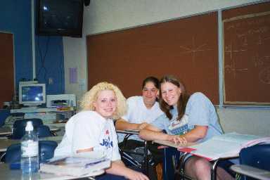 Amanda, Anne and Jodi