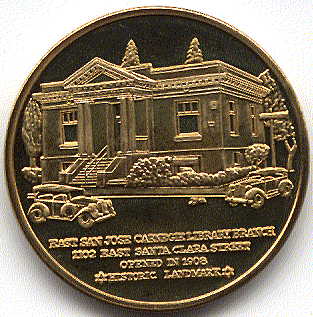 Carnegie Library Medal