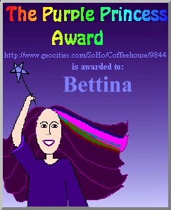 The purple princess award