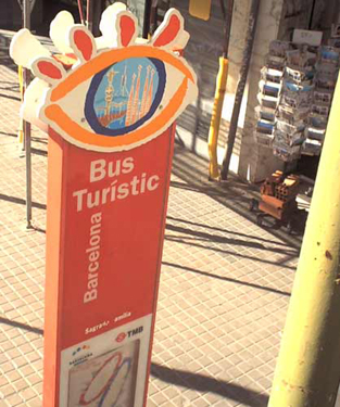 BarcelonaTouristBusSign