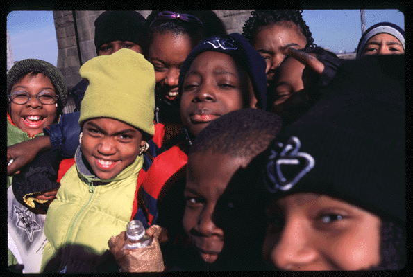 school children in new york city