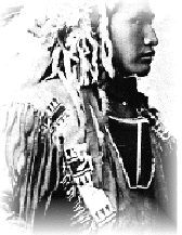 Young Nez Perce Warrior, 1800's