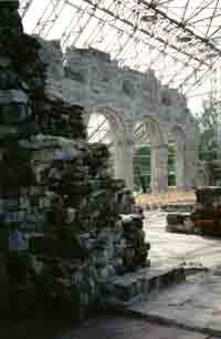 Ruins of cathedral