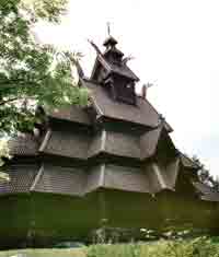 Stave Church from Gol