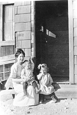 Annie and children