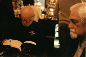 Ferlinghetti reading the poems