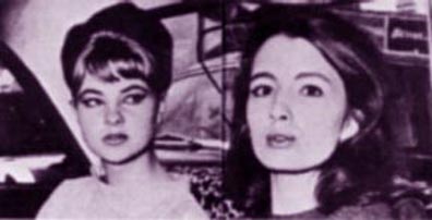 Mandy Rice-Davies and Christine Keeler