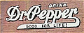 Dr. Pepper Sign