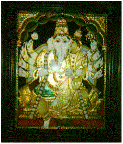 Ganesh and Parvathi