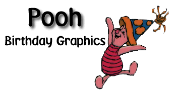 Pooh Birthday Graphics