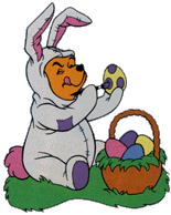 Pooh Easter Bunny