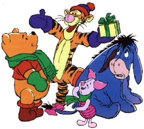 Pooh Christmas Group