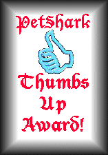 PetShark Thumbs Up Award