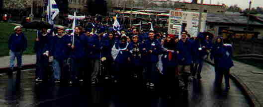 another picture of the international March of the Living