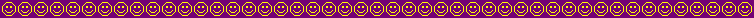 Purple smiley line