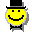 Top Hat Smiley