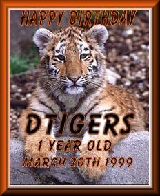 Happy Birthday Tigers!