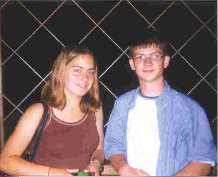 Marie-Eve et moi au sommet de la tour Eiffel