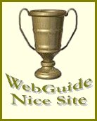 WebGuide Nice Site award from JP's
WebGuide