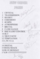 Paris set list: click here