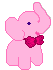 Pink elephant toy