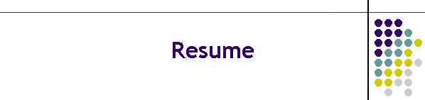 Resume