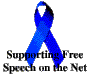 Support of Free Speech on the Net