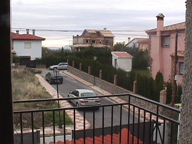 Vistas desde la terraza frontal